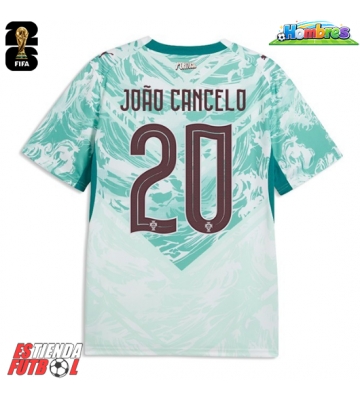 Portugal Joao Cancelo #20 Segunda Equipación Mundial 2026 Manga Corta Portugal Joao Cancelo #20 Segunda Equipación Mundial 2026 Manga Corta